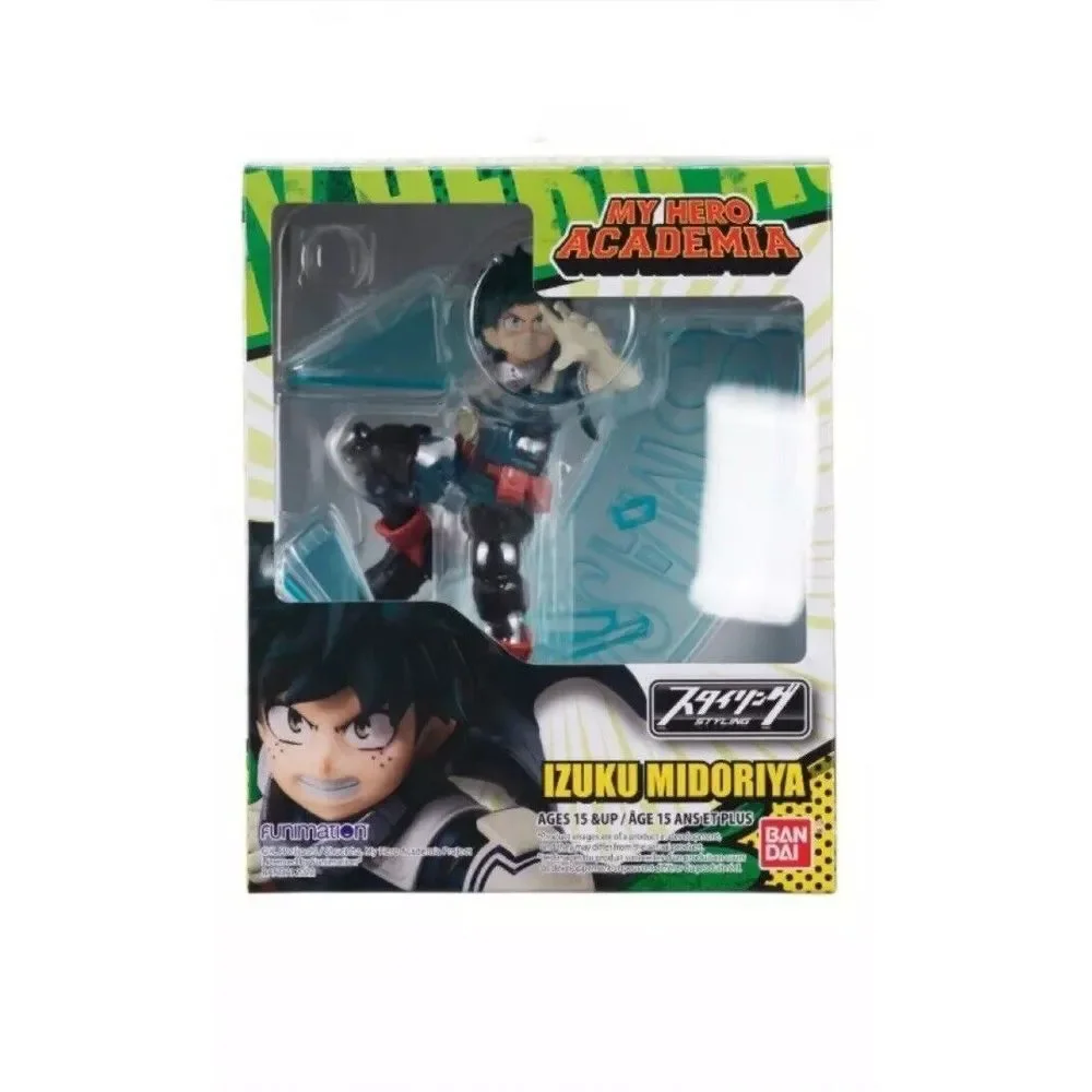 My Hero Academia Styling Figure Collectible Izuku Midoriya Bandai Funimation 15+